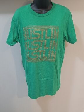 Tony Hawk Green Graphic 'Hustlin' Short Sleeve Tee
